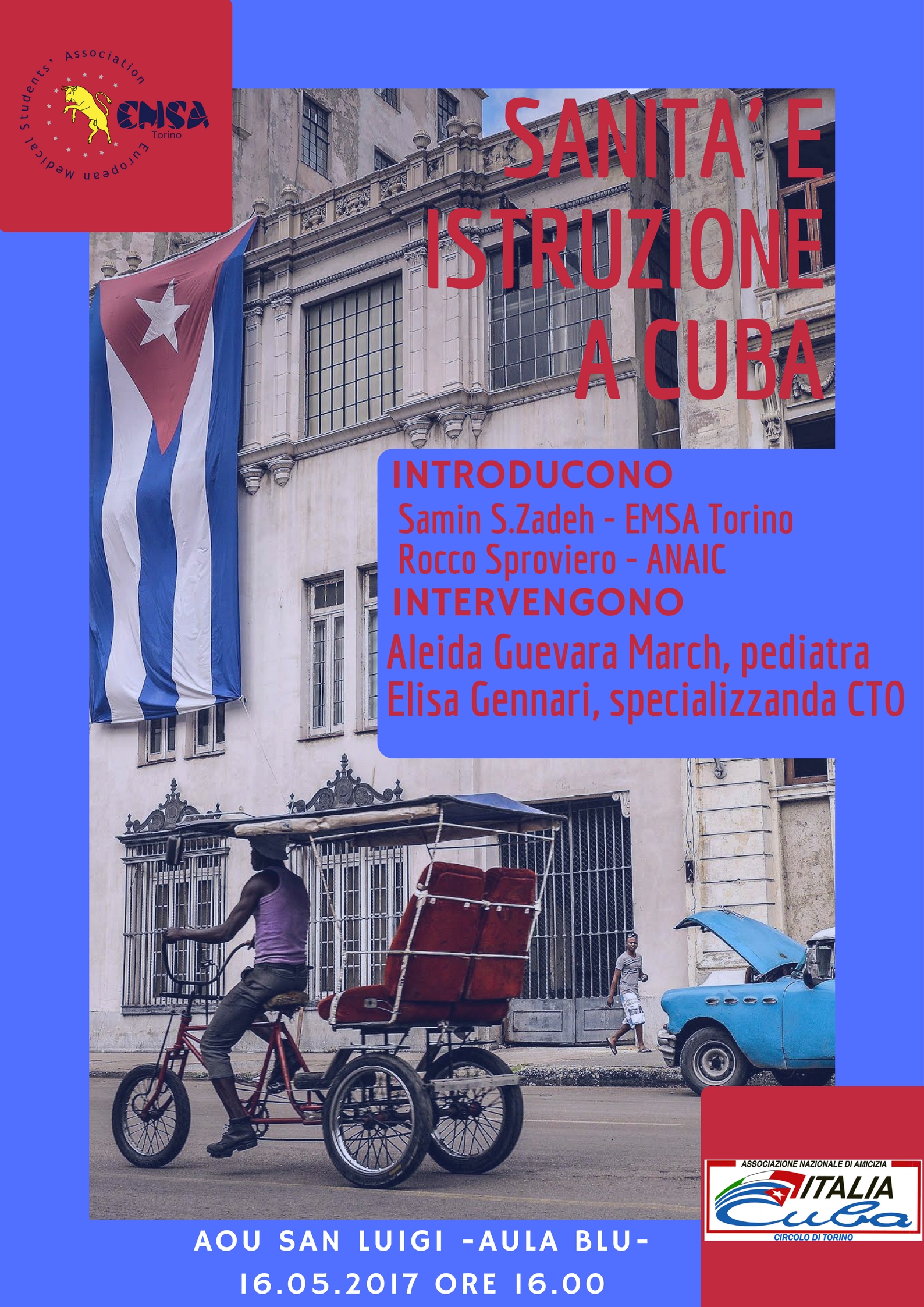 SANITA' E ISTRUZIONE A CUBA